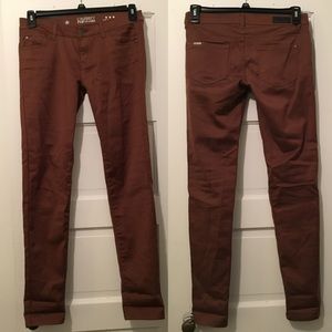 Celebrity Pink brown skinny jeans