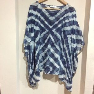 Navy smock. Pretty dressed up or down.