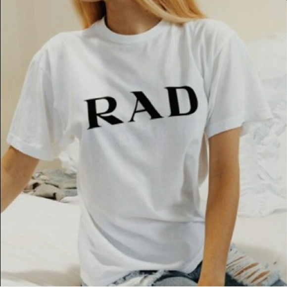 💕Brandy Melville 'RAD' Tee