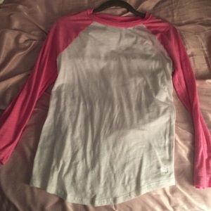 VS PINK baseball tee