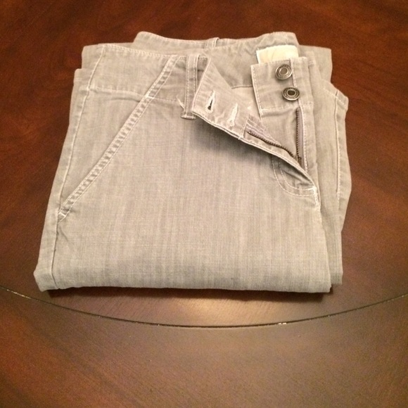 Michael Kors vintage gray jeans.
