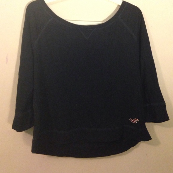 Hollister mid length sleeve shirt