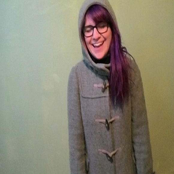 Gray winter coat