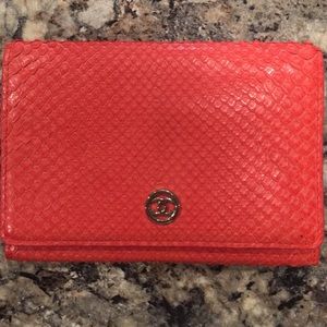 Chanel Coral wallet