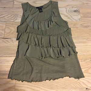 Green/grey tank