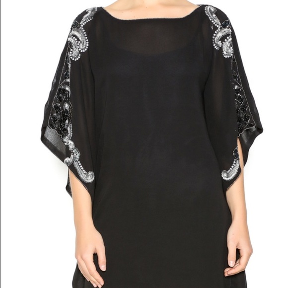 Sheer Beaded Dress