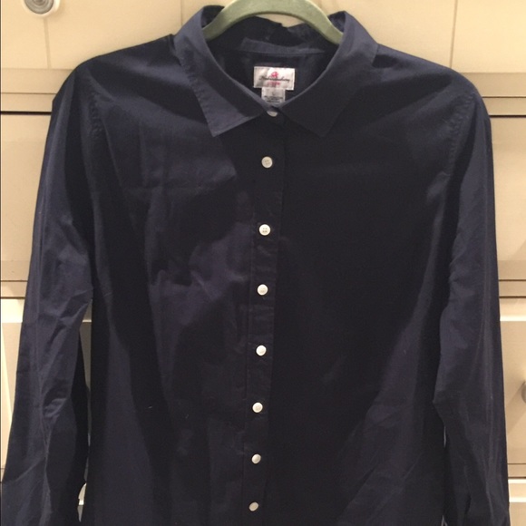 "On hold for Mackenzie" J Crew Navy Button