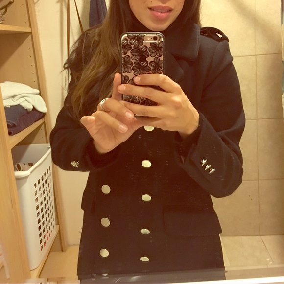 H & M Long Wool Blend Coat