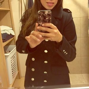 H & M Long Wool Blend Coat