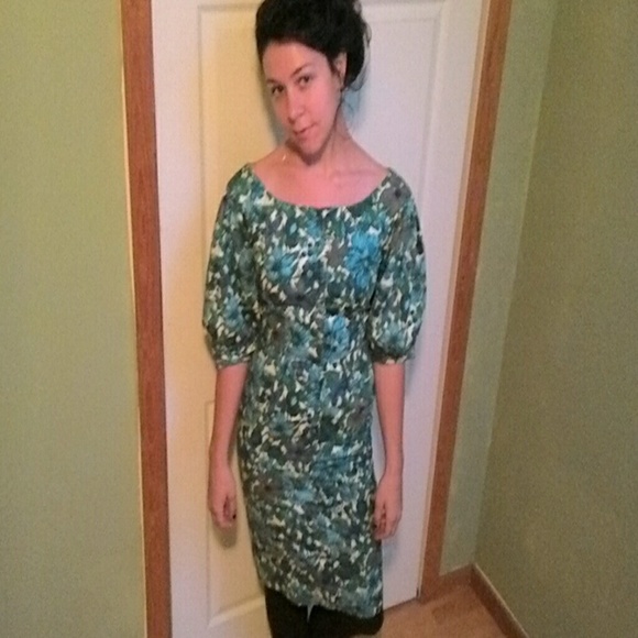 Hawaiian flower dress