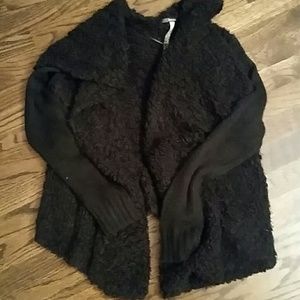 Black Knit Cardigan