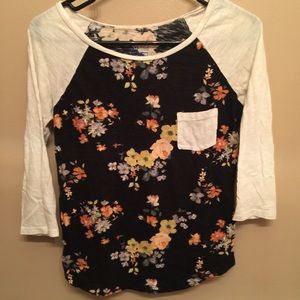 Pacsun floral tee