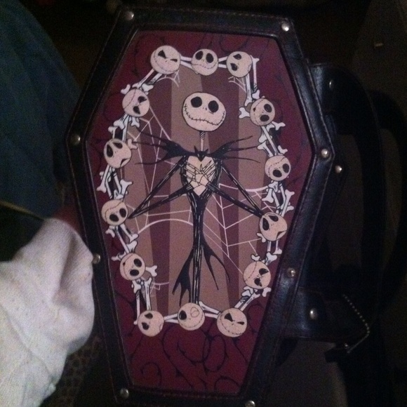 Jack Skellington Coffin-Shaped Purse