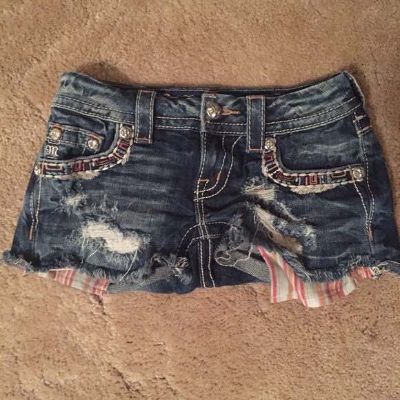 MISSME size 24 multicolored short shorts! - Picture 1 of 3