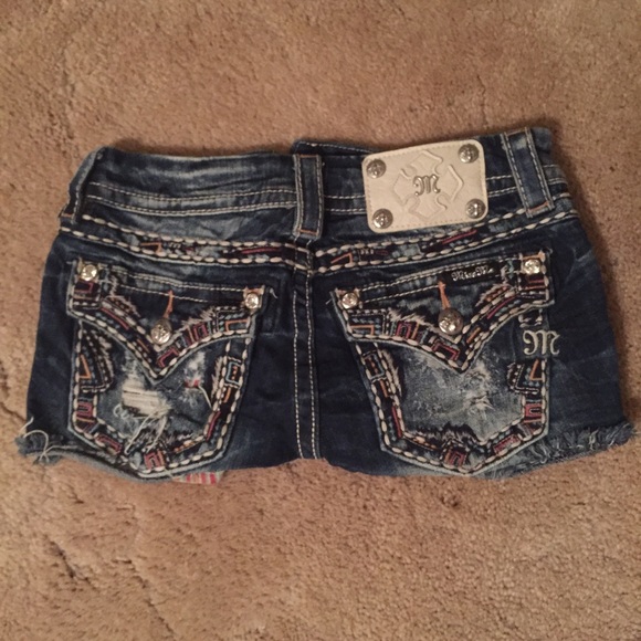 MISSME size 24 multicolored short shorts! - Picture 2 of 3