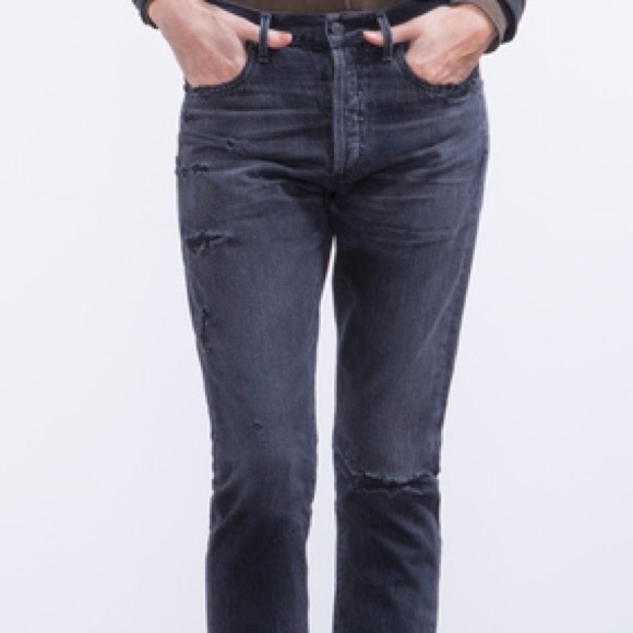 NEW Citizens of Humanity 'Corey' slouchey Jean