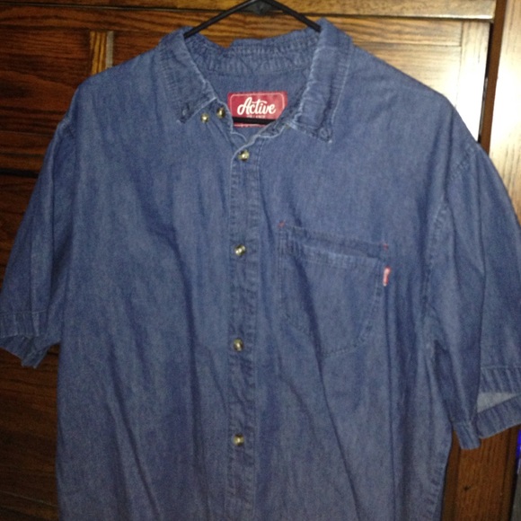 Active Jean button up - Picture 1 of 2