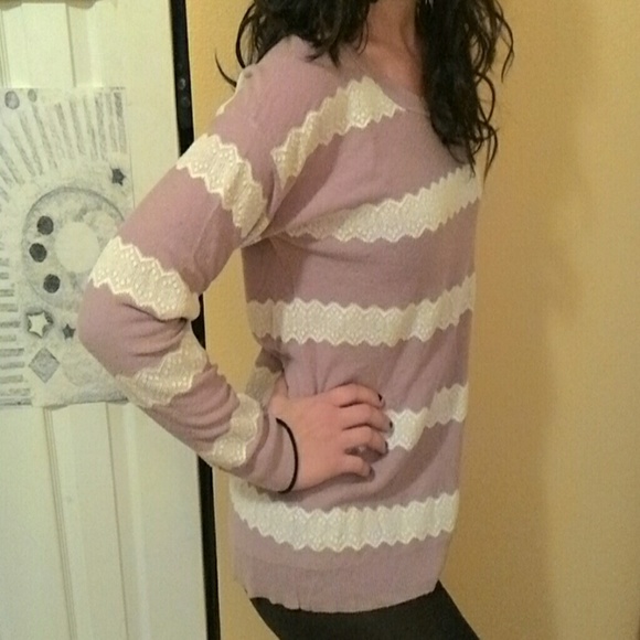 Lacy sweater