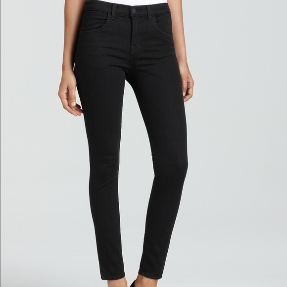 J Brand black stretchy 'hewson' legging jeans