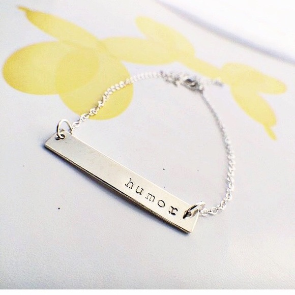 Jilly Bean Jewelry  Jewelry - Sterling Silver Bar necklace