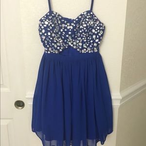 Royal Blue Homecoming/Prom Dress