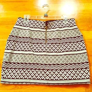 Patterned skirt