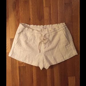 Off-white cotton shorts - Lou & Grey