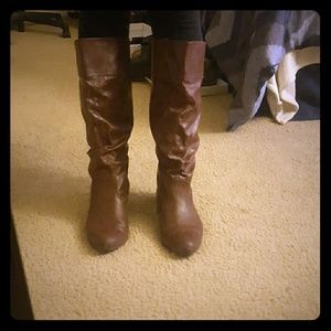 Brown boots