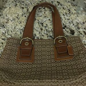 Coach purse Brown tote