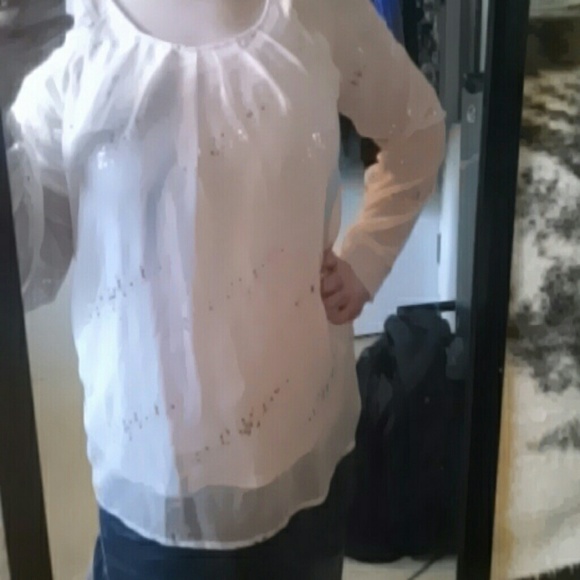 Sparkle loose blouse