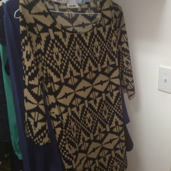 Jun & Min patterned dress