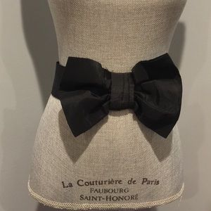 Black Bow Stretchy Belt 🎀