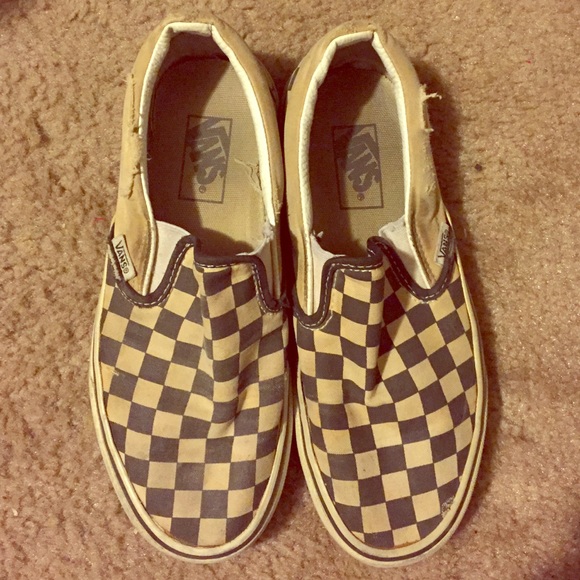 Checkered vans