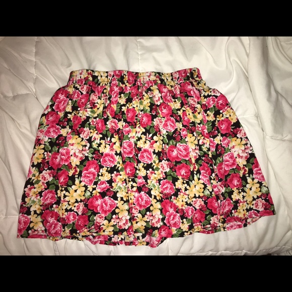 Floral Forever 21 Skirt - Picture 1 of 2