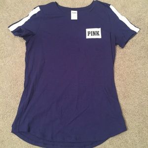 Victoria's Secret PINK Navy Shirt