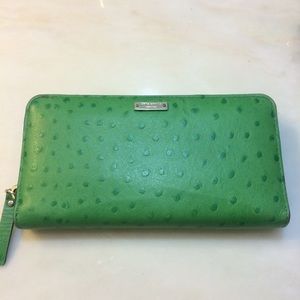 Kate Spade Large Wallet in Fresh Green
