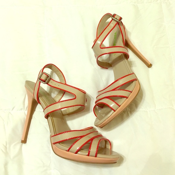 Strappy heels