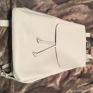 Brand new white ZARA backpack