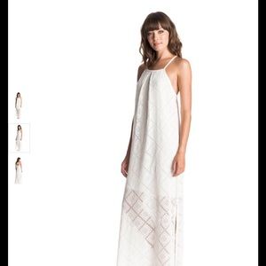 New Gypsea Treasures Crochet Maxi Dress.