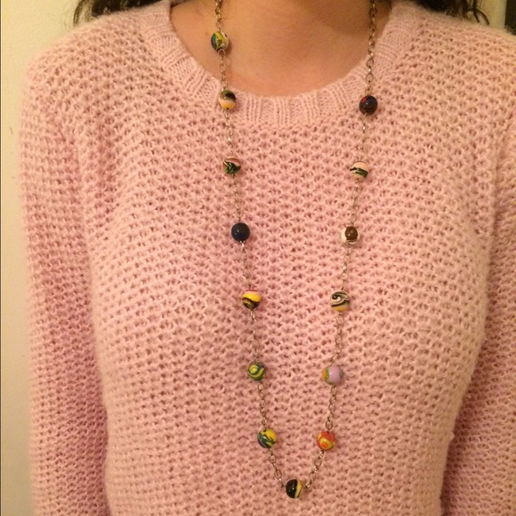Planet necklace