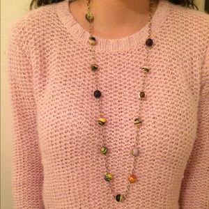 Planet necklace