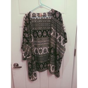 Printed Kimono