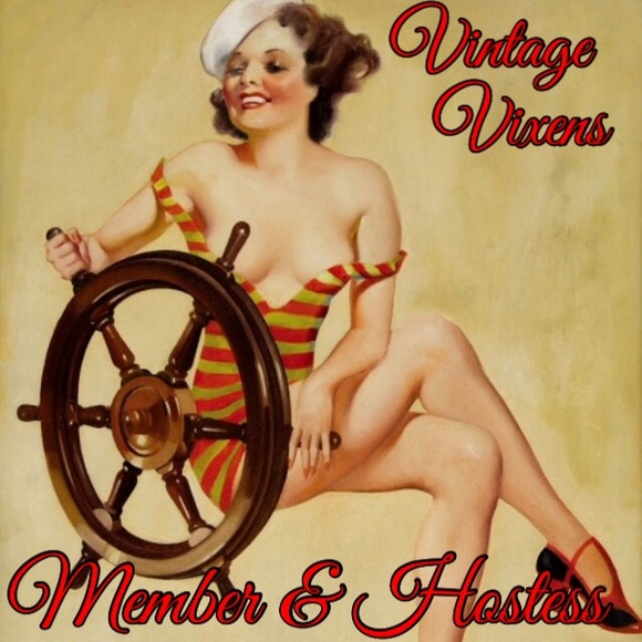 Proud Member & Hostess of Vintage Vixens Share Grp