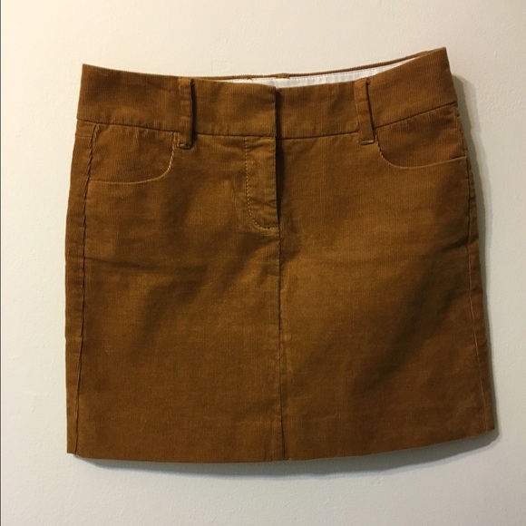 J Crew Corduroy Mini Skirt