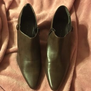 Brown Cloudwalker booties size 10 wide from Avenue