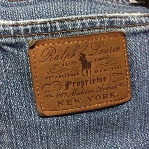 Ralph Lauren Black Label jeans, boot cut.