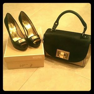 1 DAY FLASH SALE!!! Michael Kors heels & purse