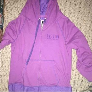 Purple Victoria's Secret hoodie $25