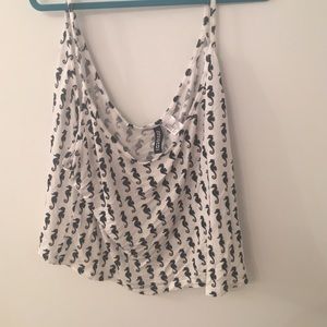 Seahorse crop top