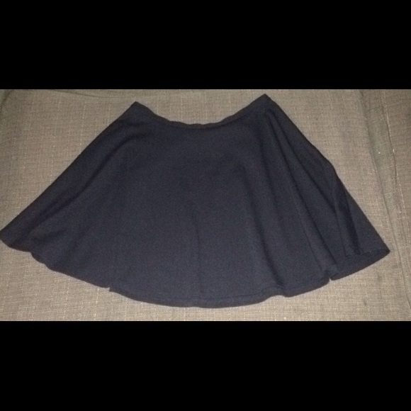 LC lauren conrad skater skirt black